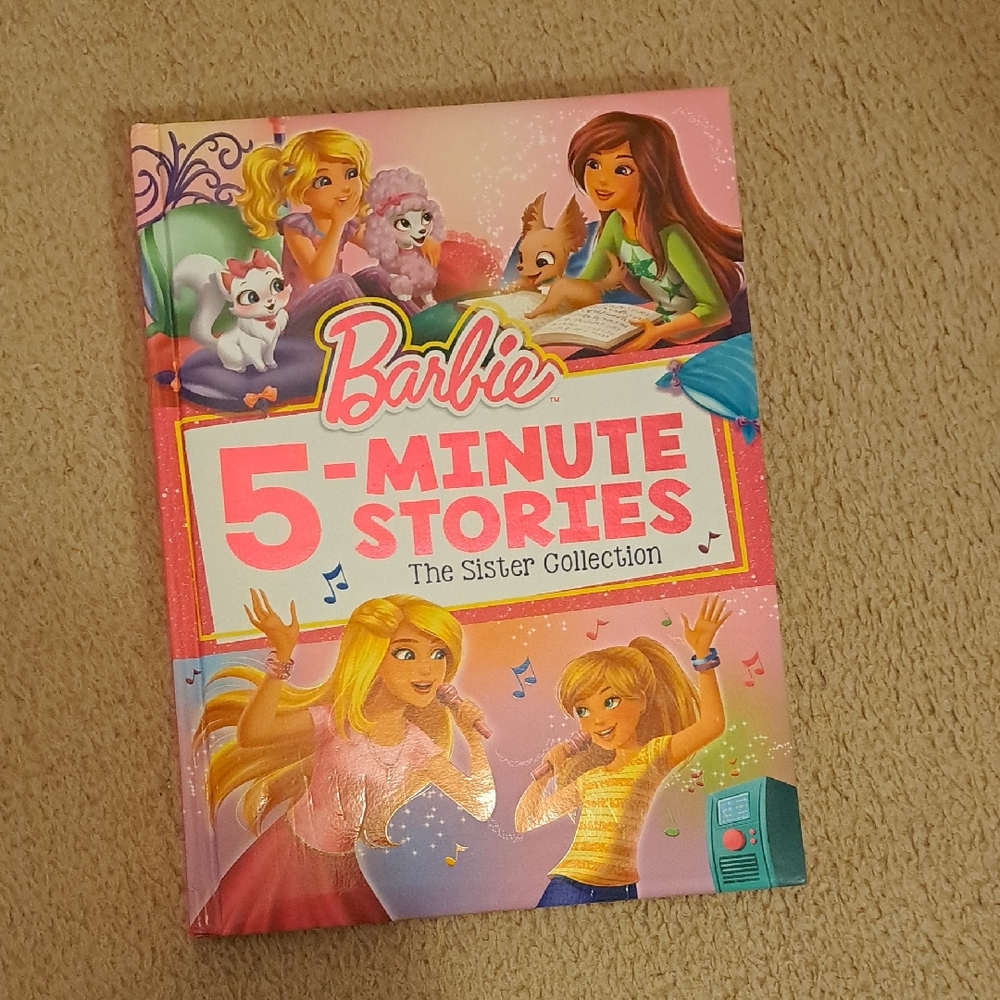Barbie 5-Minute Stories: The Sister Collection - Pink